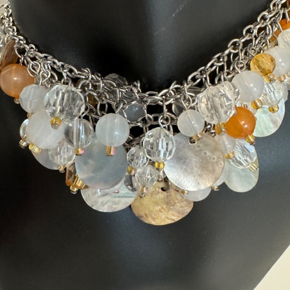 Embellished Bohemian Style Necklace - Picture 3 of 5
